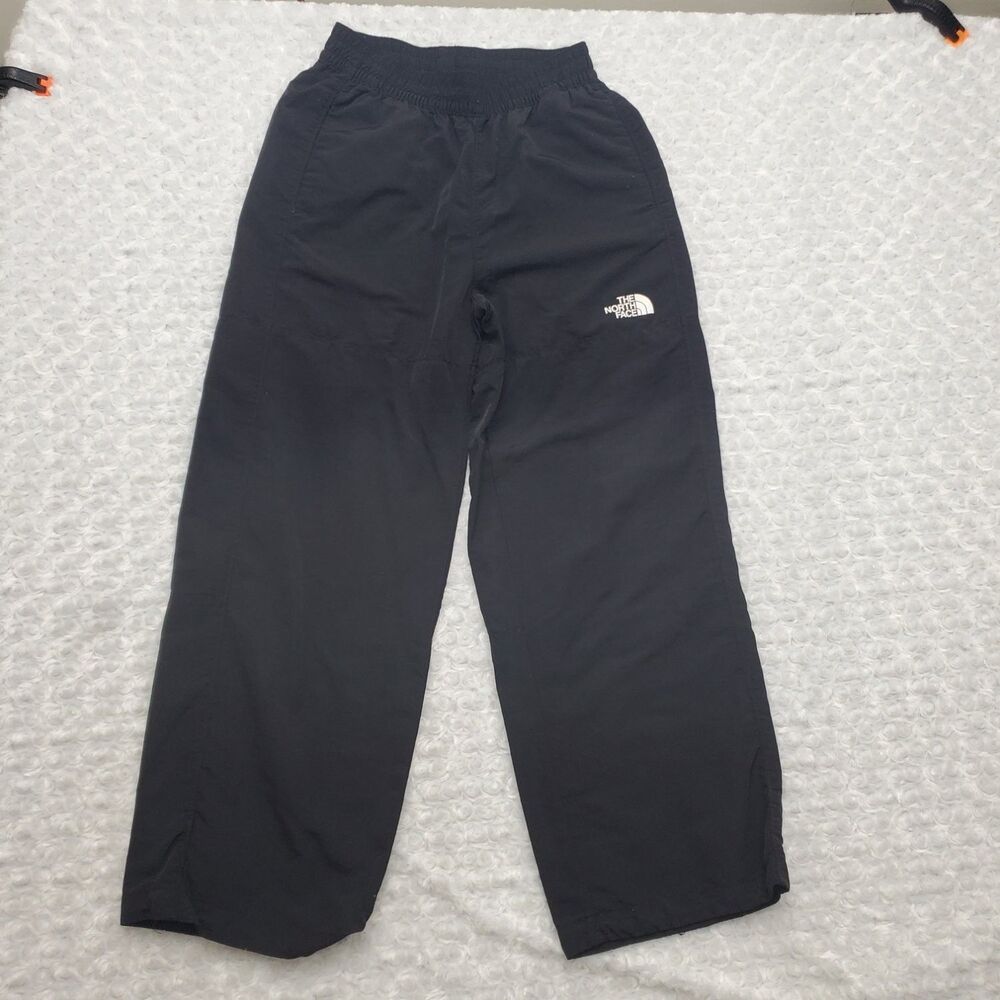 The North Face Flash Dry Pants Womens S Black Elastic Waist Outdoor Hiking Quick